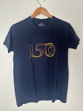 The Open St Andrew’s Navy 150th Anniversary Graphic T-Shirt Women’s Small Golf